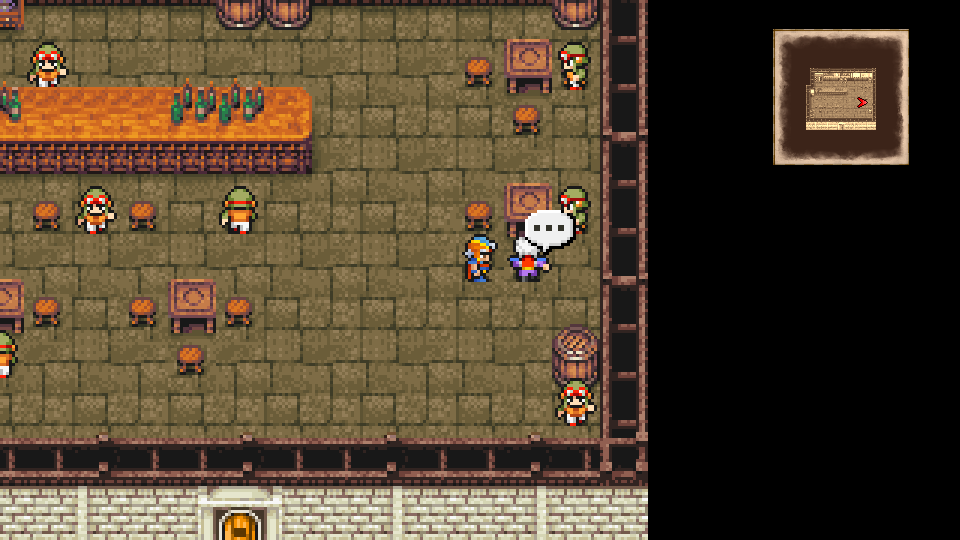 Meeting Cid the airship engineer in Poft's pub