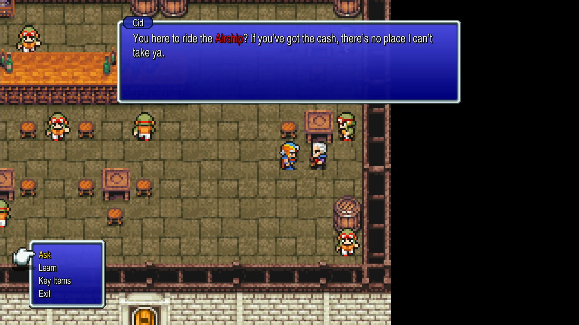 Meeting Cid in Poft's pub