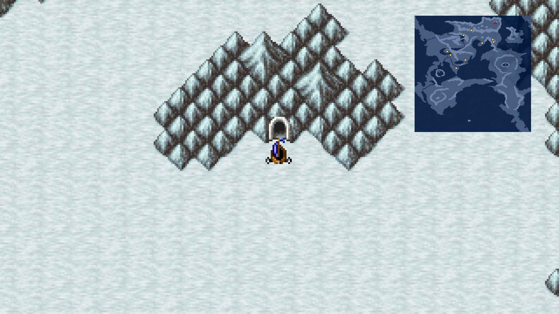 Entrance to Snow Cavern