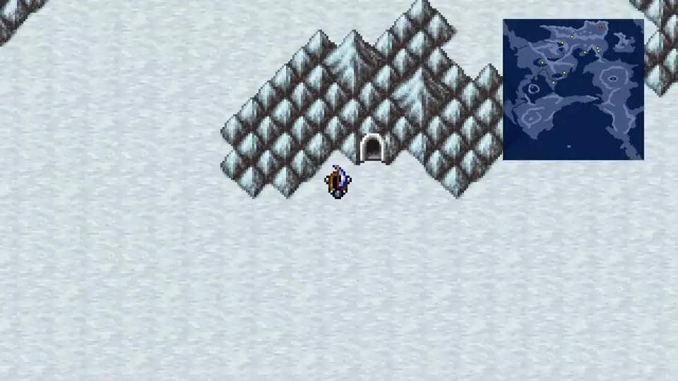 Snow Cavern to Poft
