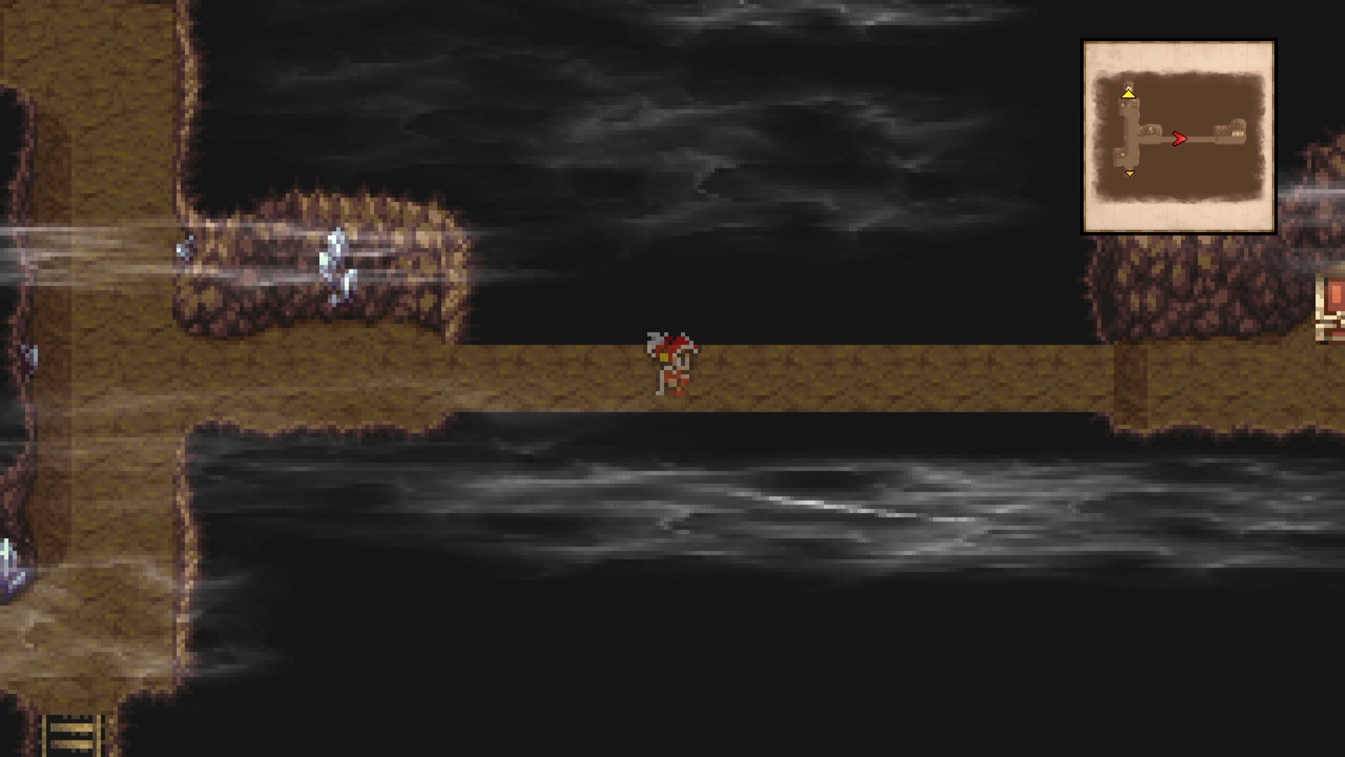 Hidden passage on B1 of Altar Cave leading to two 1000 Gil chests