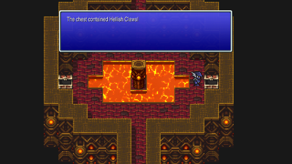 Hellish Claws - Ancients' Maze final room right (321/367)