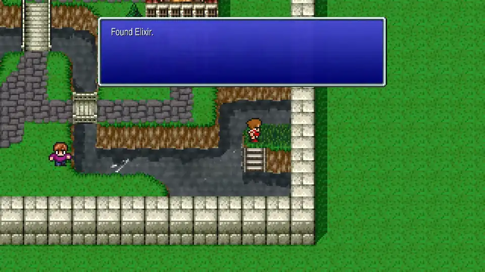 Hidden Elixir location at the bottom of the waterfall in Canaan