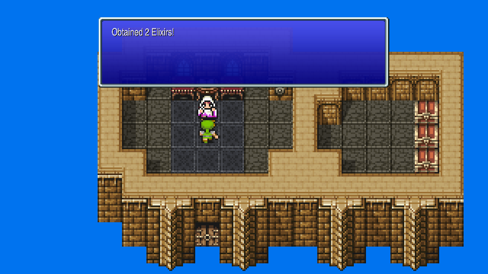 2 Elixirs - White Mage NPC, Western Tower (33/76)