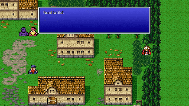 Ice Staff hidden item in Tokkul grass patch