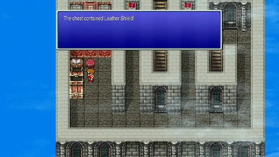 Leather Shield - Main Castle 2F hidden path (31/367)