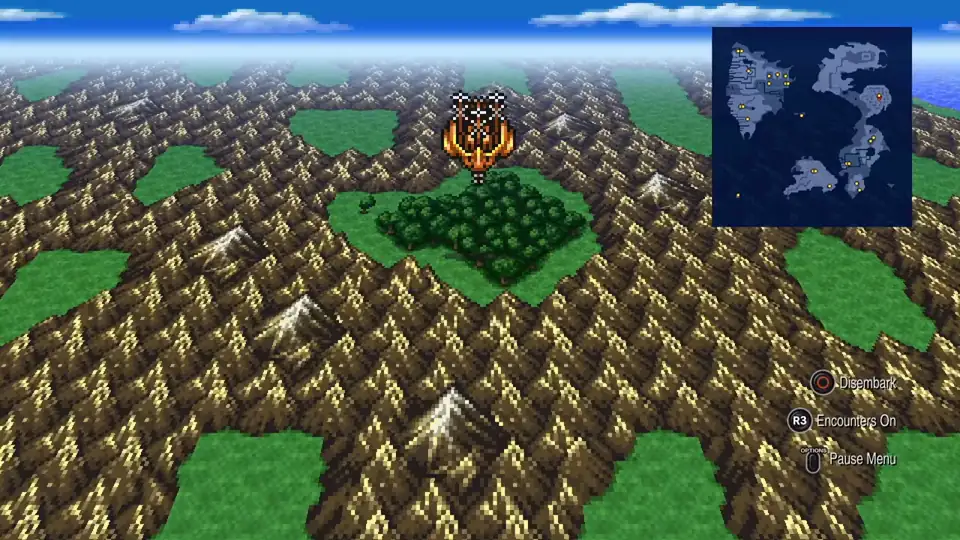 Cave of Shadows to the Ancients' Maze and Earth Crystal