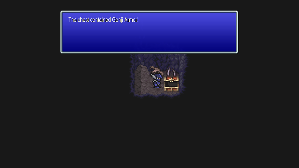 Genji Armor - Cave of Shadows B8 final screen south (255/367)