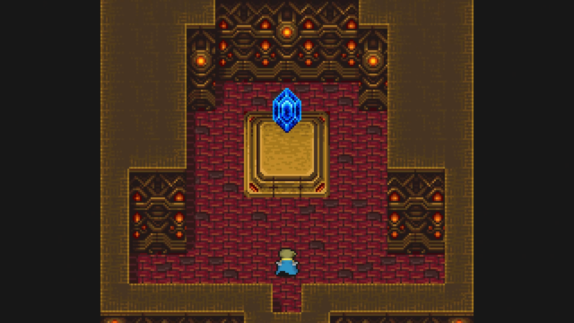 The Earth Crystal room in the Ancients' Maze