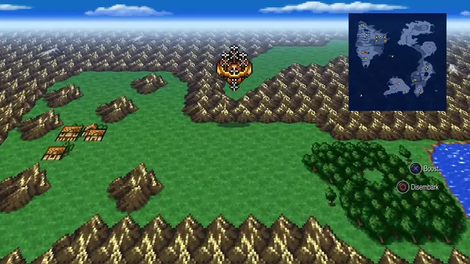 Flying the Invincible from Falgabard to the Cave of Shadows