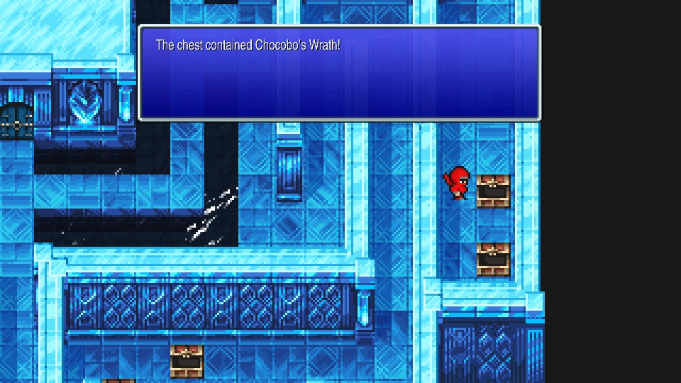 Chocobo's Wrath - Crystal Tower 1F east wall crack (345/367)