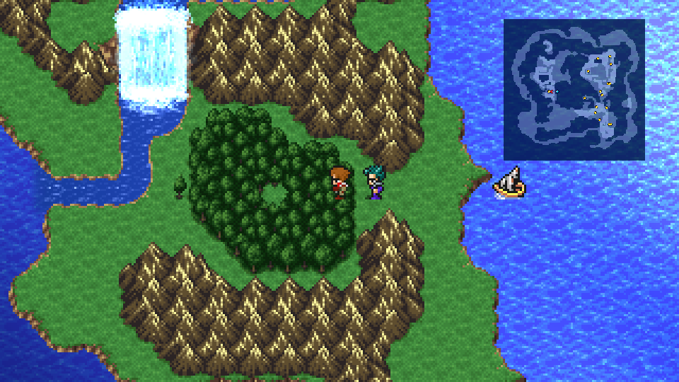 The Living Woods entrance on an isolated peninsula west of Nepto Temple