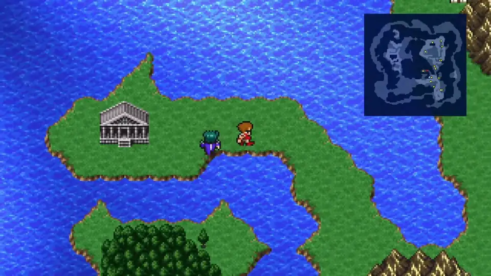 Sailing from Nepto Temple to the Living Woods