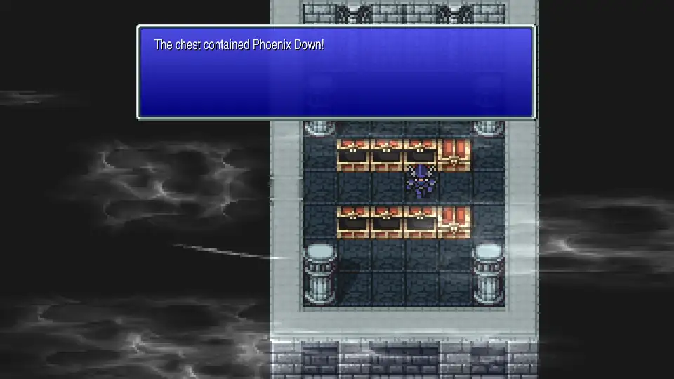 Phoenix Down - Saronia Catacombs B4 trap chest, Cenchos guard (272/367)