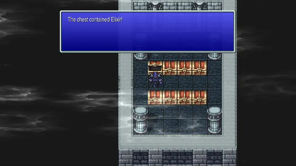 Elixir - Saronia Catacombs B4 trap chest, Ouroboros guard (267/367)