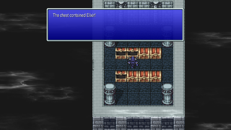 Elixir - Saronia Catacombs B4 trap chest, Ouroboros guard (269/367)