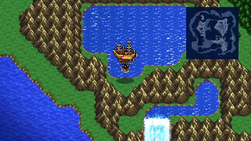 Lake Dohr to Bahamut's Lair