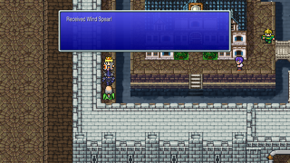 Wind Spear - SW Saronia far corner (55/76, missable)