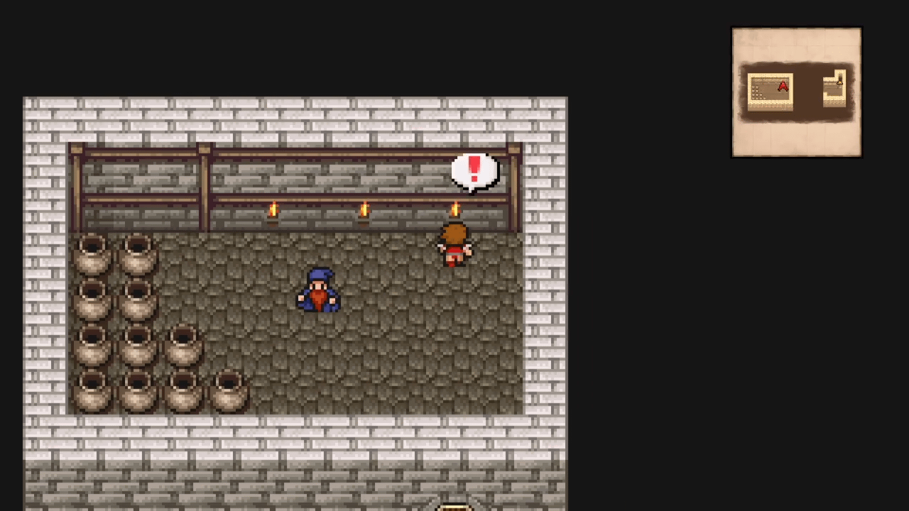 Interacting with the rightmost candle to reveal a secret passage in the isolated house in Ur