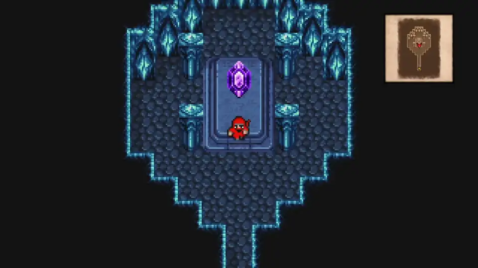 Final corridor to the Cloud of Darkness