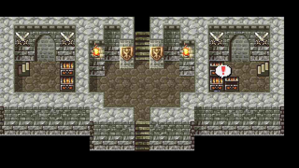 Cottage - Eblan Throne Room, right passage bottom (119/342)