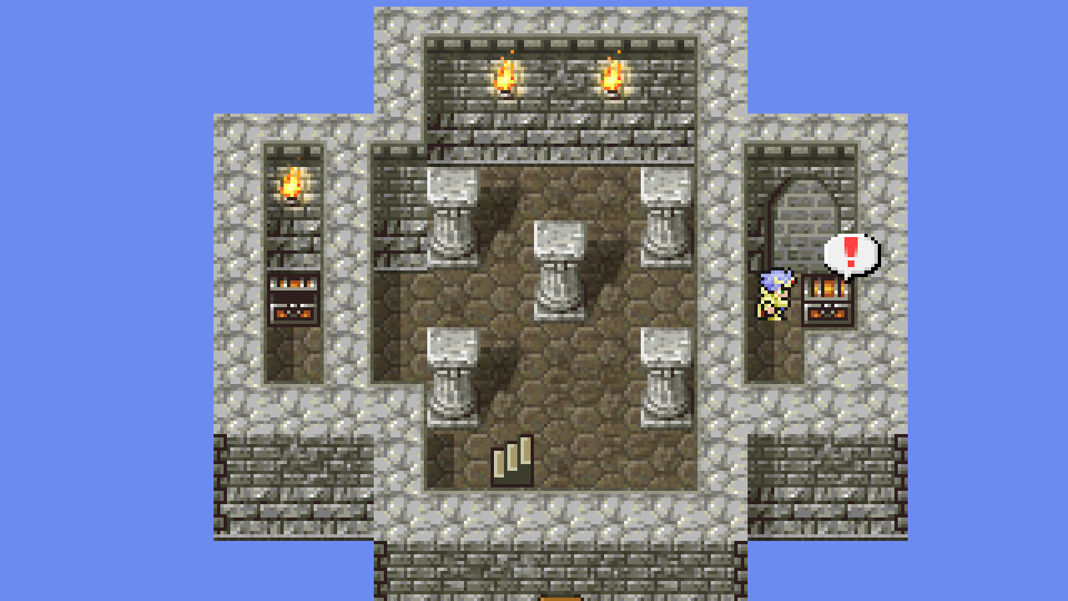Silver Hourglass - Eblan East Tower 1F, via the 2F hole (107/342)