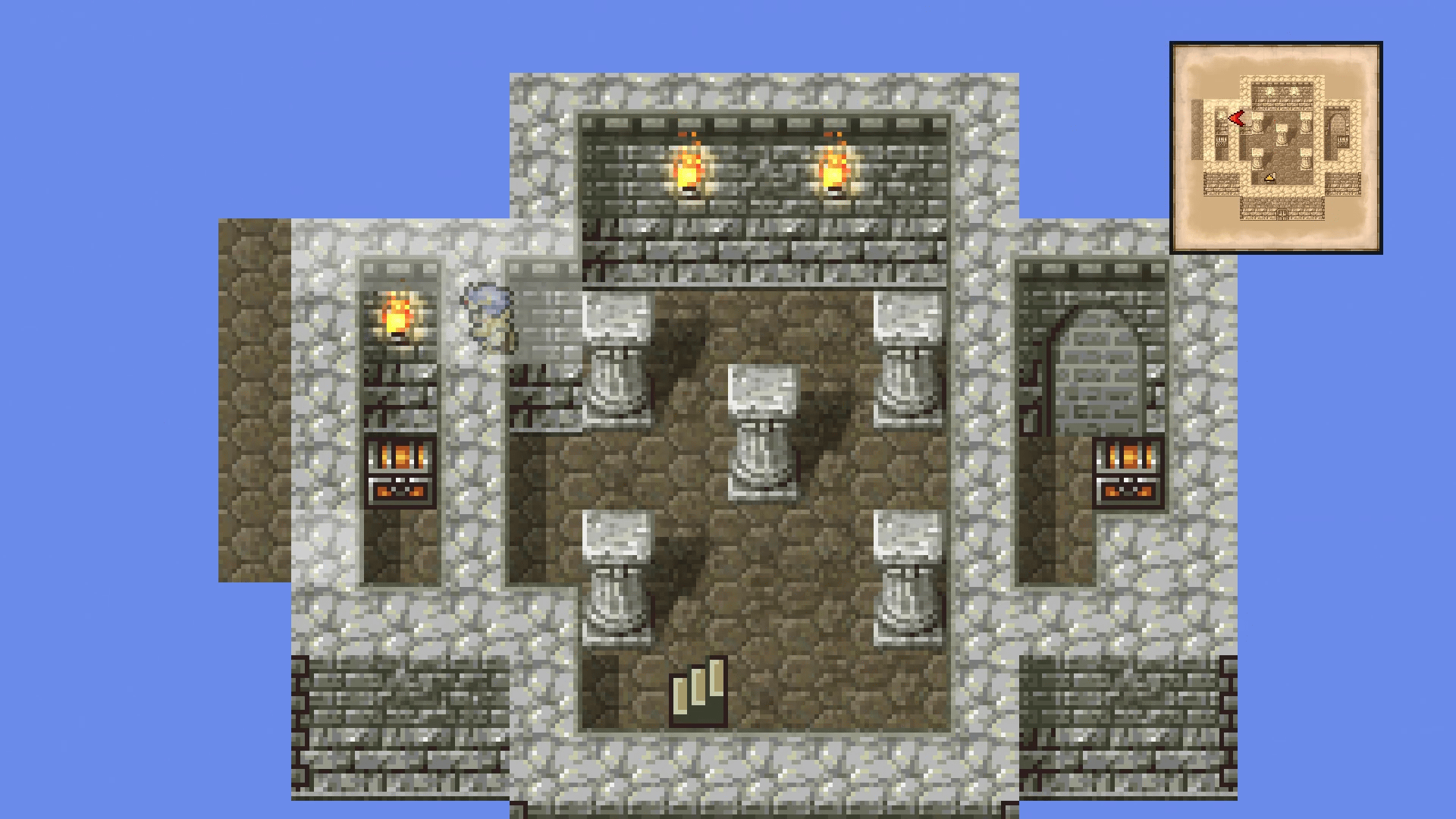 Secret passage in Eblan Castle East Tower 1F