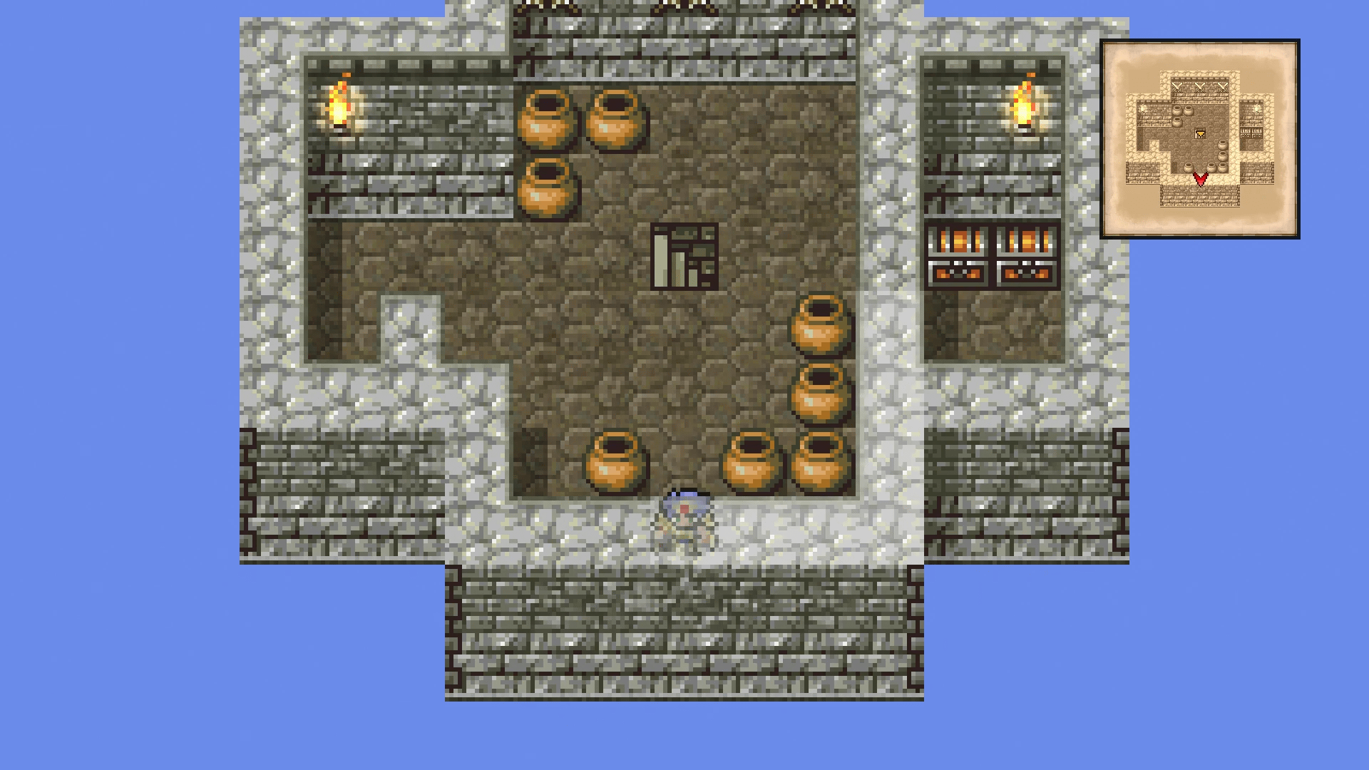 Secret passage in Eblan Castle West Tower 2F