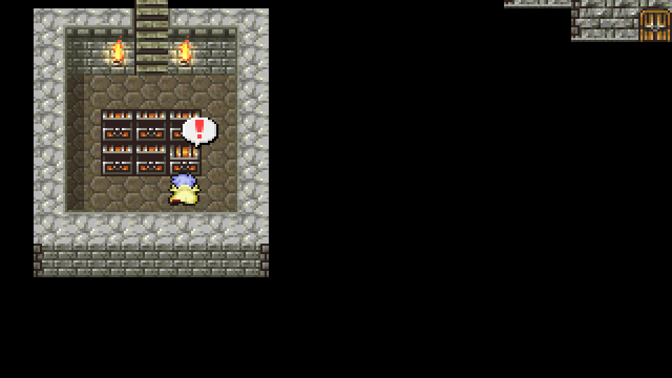 Phoenix Down - Castle Baron 1F hidden stash, bottom row (88/342)
