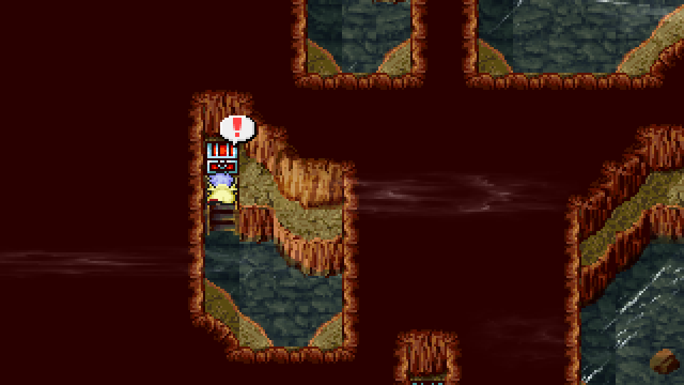Hourglass - Old Waterway B3, first secret passage south (78/342)