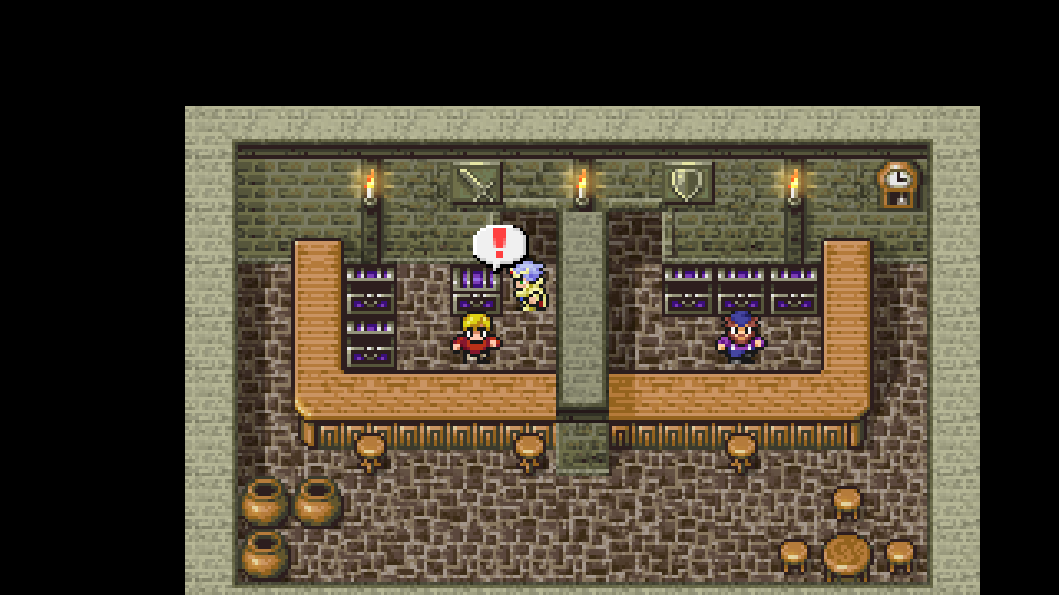 Zeus's Wrath - Town of Baron, weapon shop secret passage (72/342)