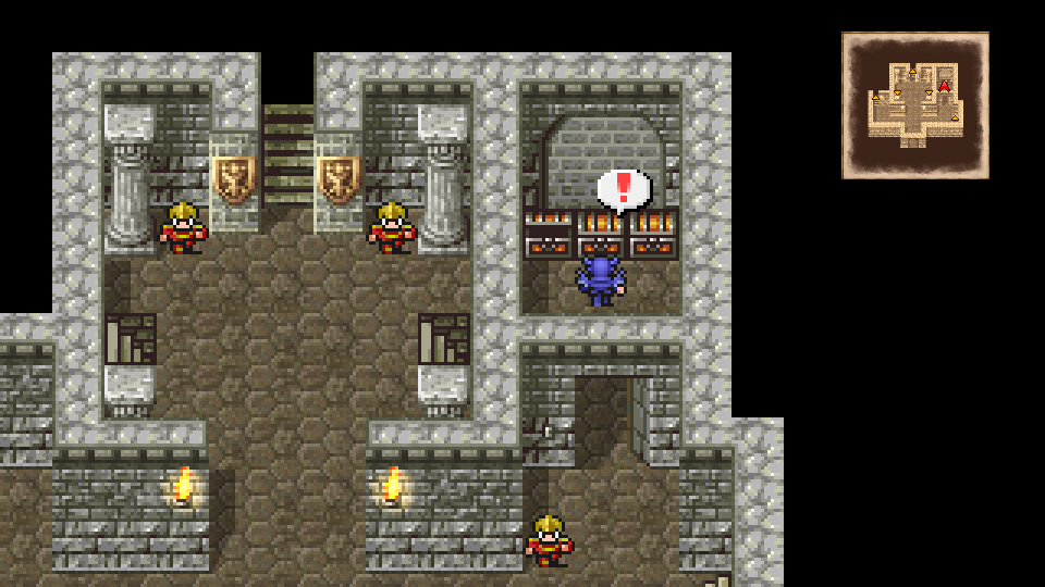 Ether - Castle Baron 1F treasury, center chest (2/342)