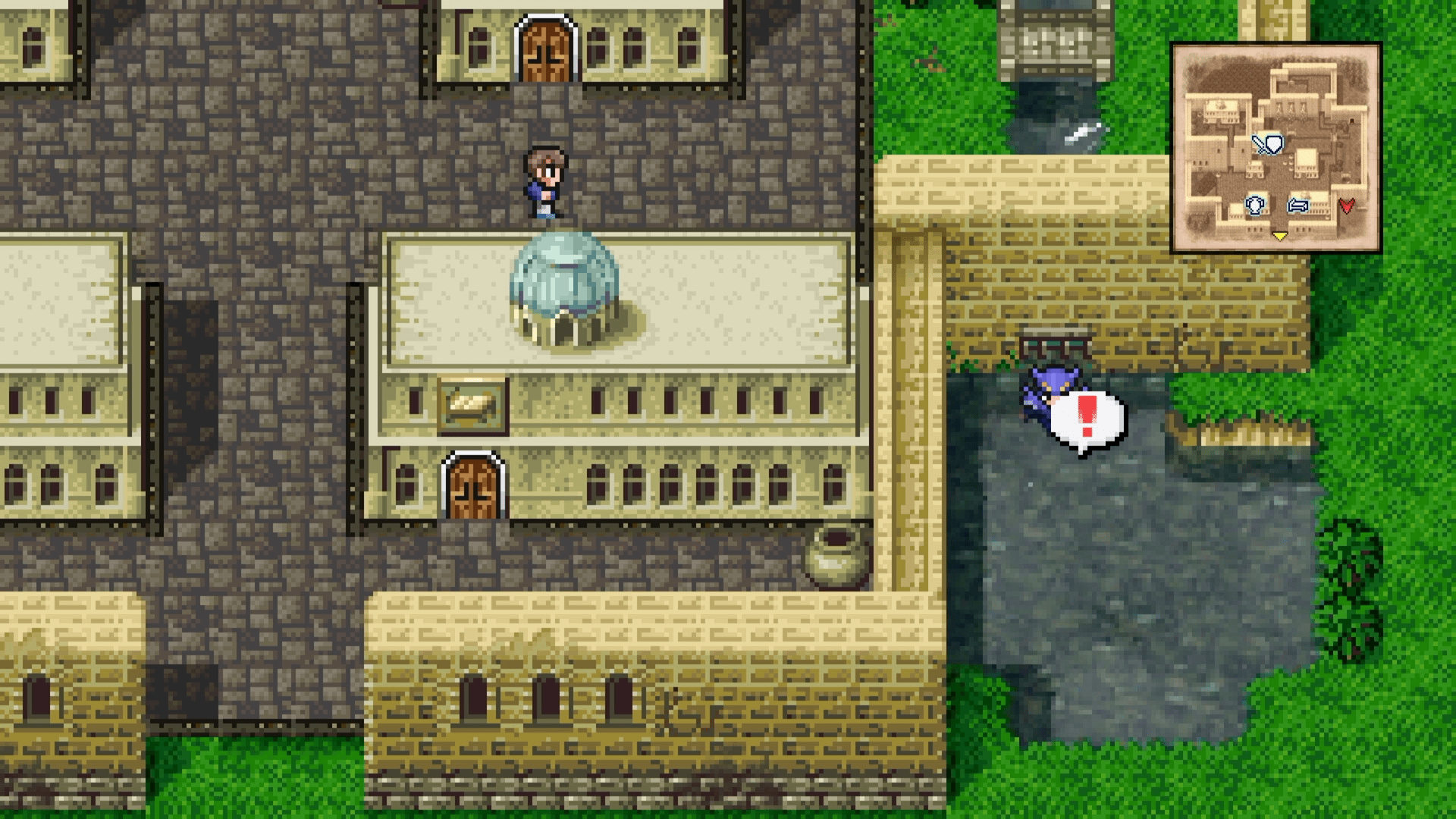 Hidden Tent at the pond at the end of the northeast waterway in Town of Baron