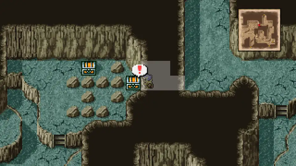 Dry Ether - Path to Babel, secret passage west after the Edge scene (210/342)