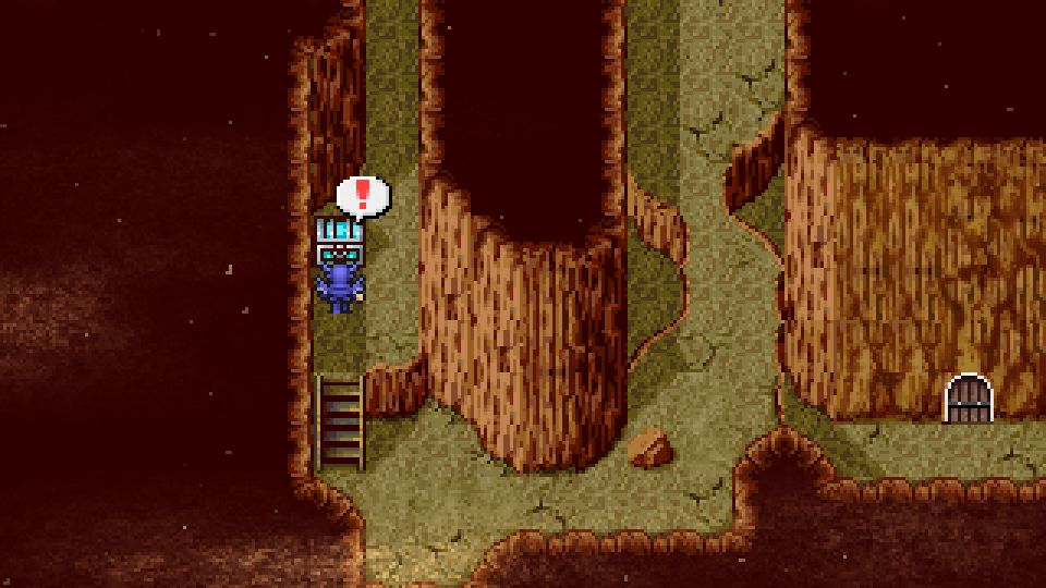 Tent - Antlion Cave B1, south then east (45/342)