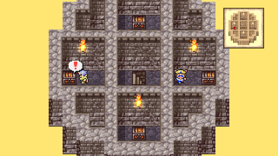 Hi-Potion - West Tower 3F, west secret passage (163/342)