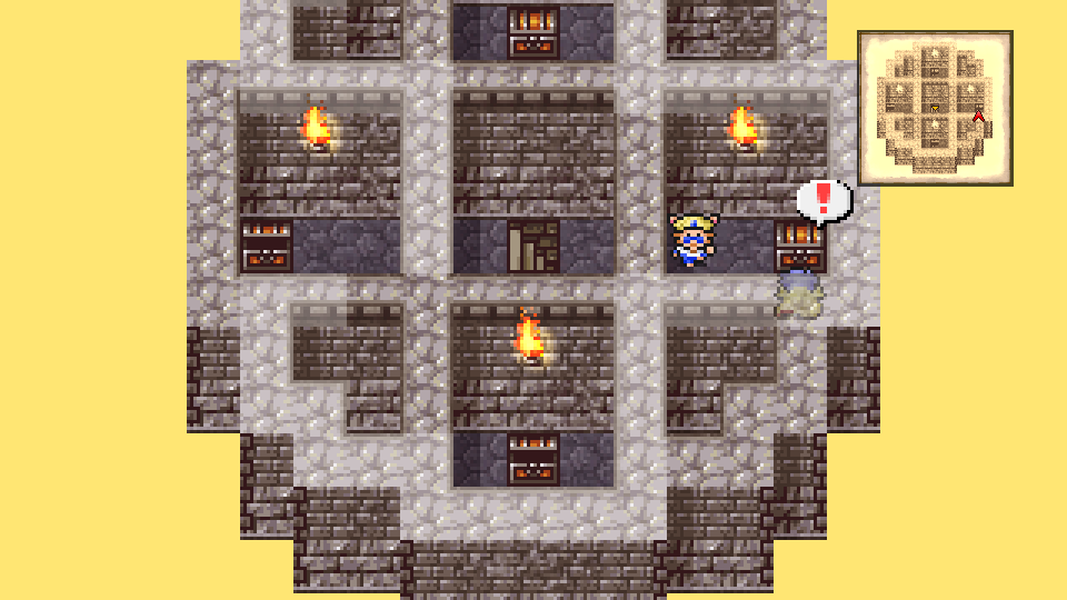 Ether - West Tower 3F, east via fake walls (165/342)