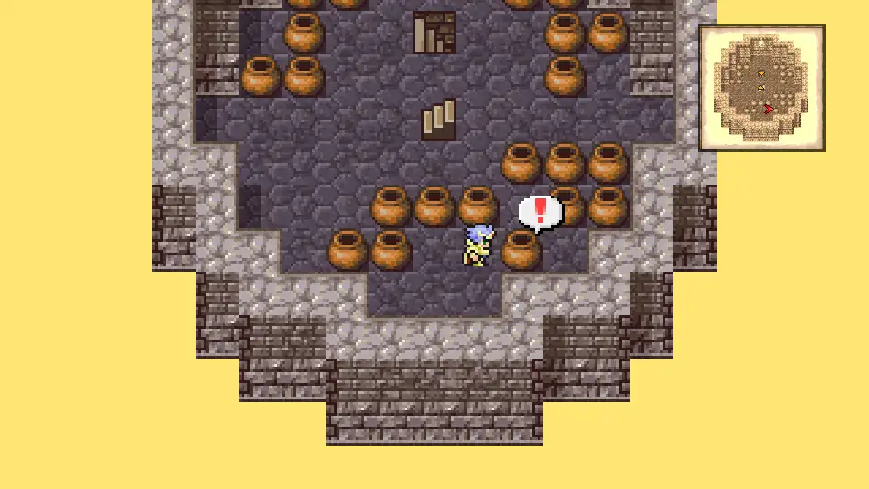 Bacchus's Cider - West Tower 2F, bottom-right pot via fake wall (41/54)