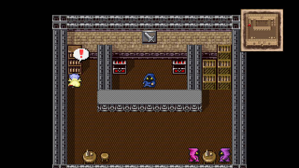 Grimoire - Land of Summons weapon shop bookshelf (52/54)