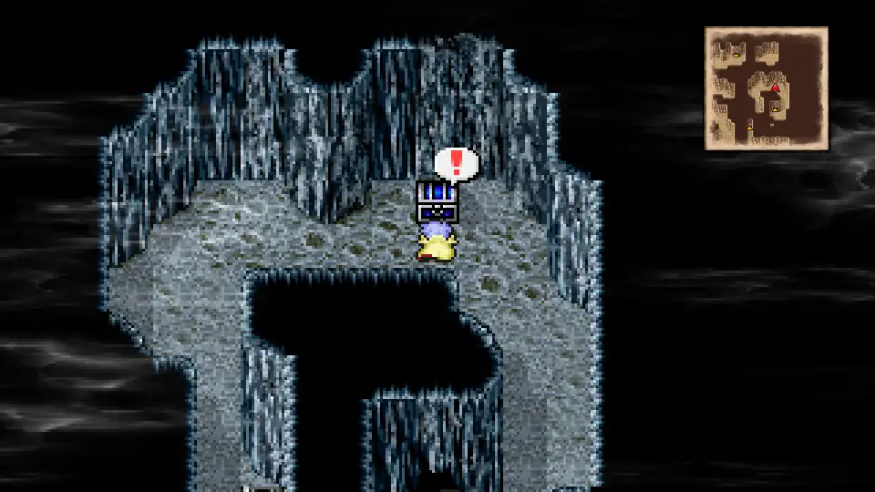 Sage's Staff chest in the Lunar Subterrane B2 warp path