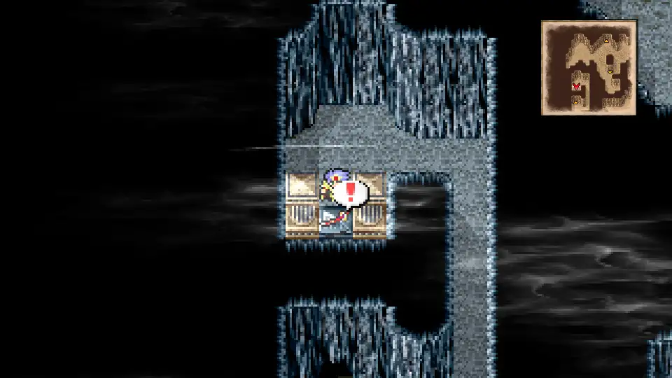 The Murasame katana pedestal on Lunar Subterrane B3