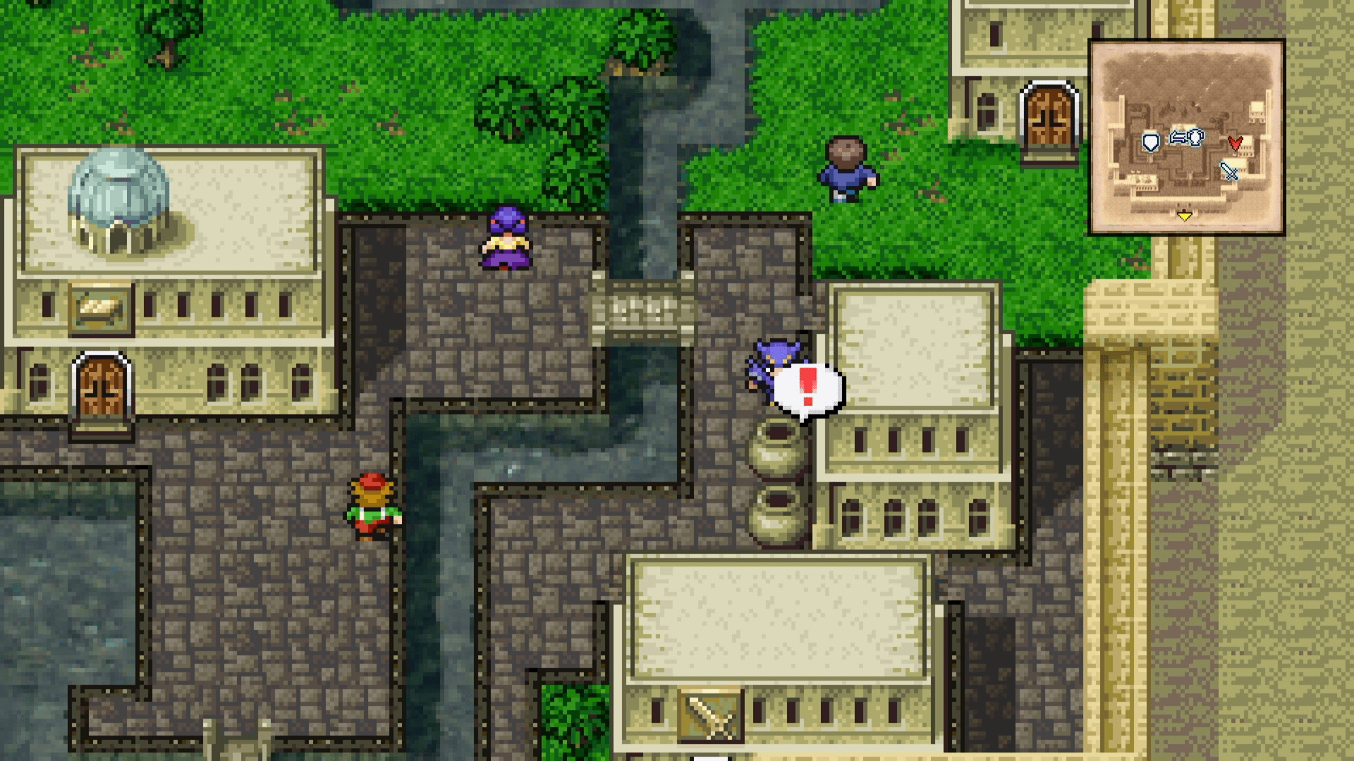 Hidden Ether in a pot north of the weapon shop in Kaipo