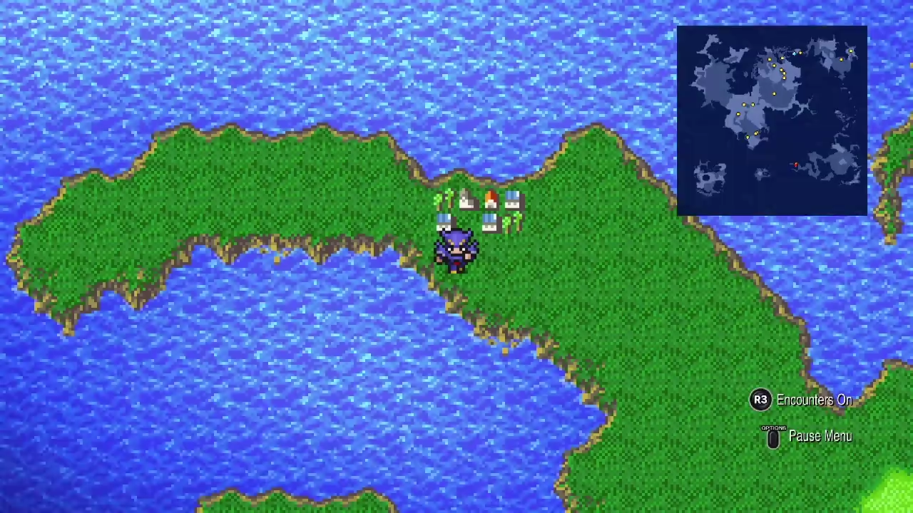 Mysidia to Chocobo Forest to Mt. Ordeals