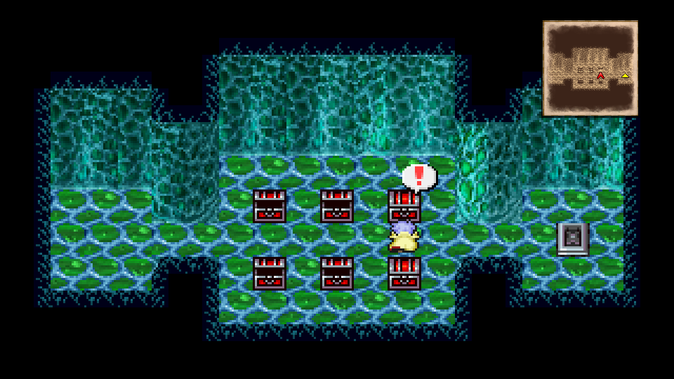 Blue Fang - Hidden Chamber, top-right monster chest (261/342)