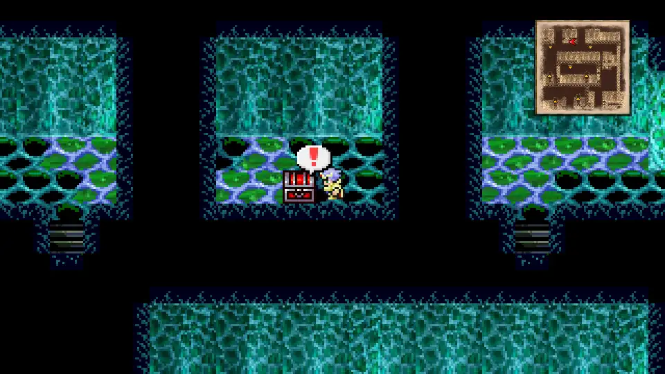 Mage Masher monster chest in Sylvan Cave B2