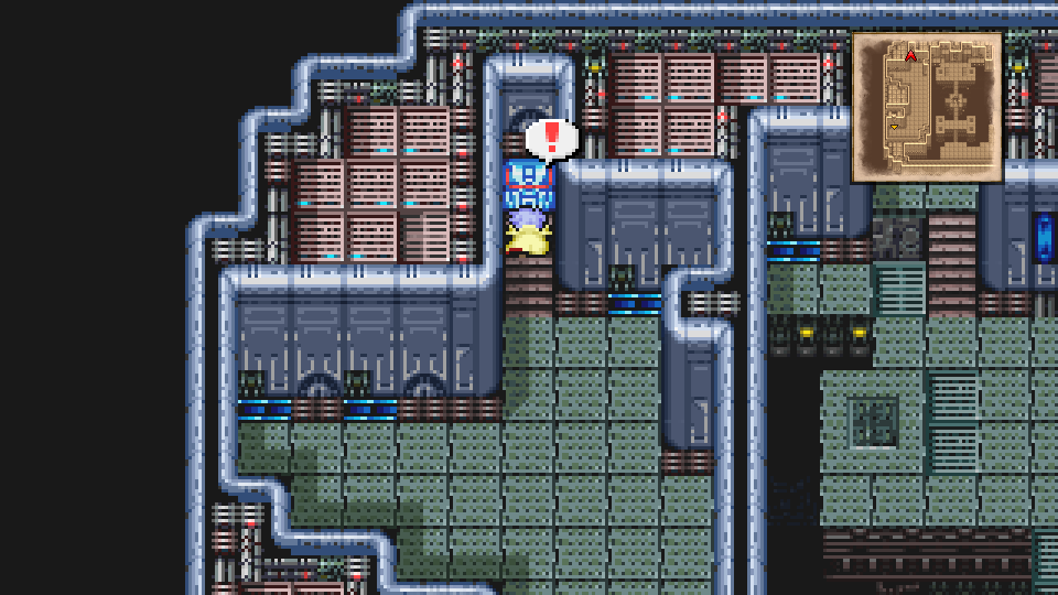 Hi-Potion chest on Tower of Babel Underworld 8F
