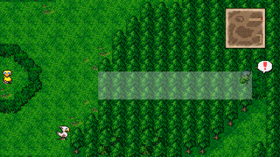 Gysahl Greens - Chocobo Village, secret passage right side (38/54)