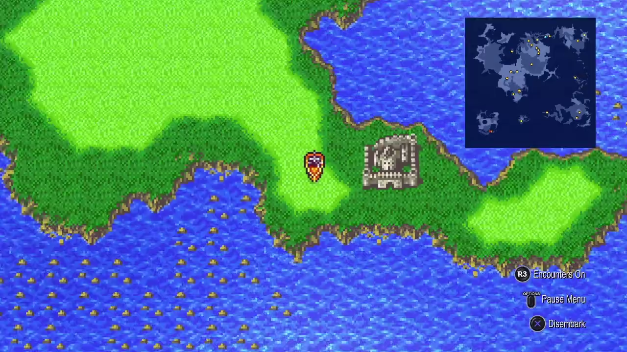 Eblan to Chocobo Forest to Troia