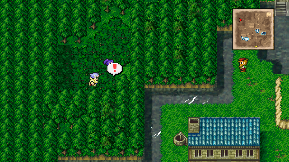 Dry Ether - Troia town, secret grass area bottom-right (35/54)