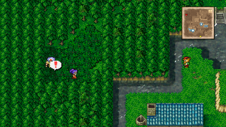 Ether - Troia town, secret grass area bottom-left (34/54)